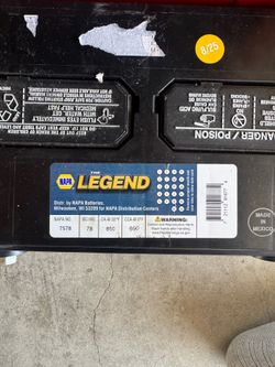 Battery Group 78 Like New