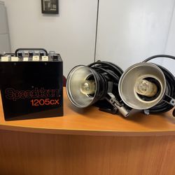 Speedotron 1205cx Black Line Photo Flash Lighting Set