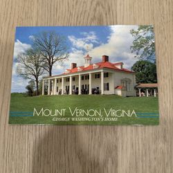 Vintage Mount Vernon Post Card