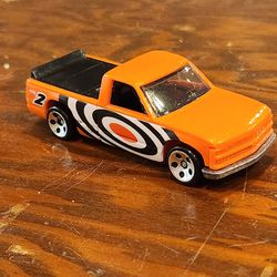 Orange Hot Wheels Truck