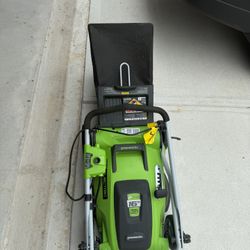 16” Greenworks Corded Mower