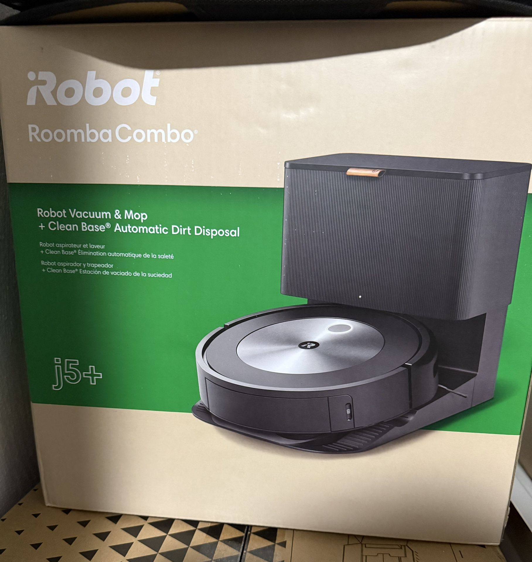 iRobot Roomba Combo j5+ Self-Emptying Robot Vacuum & Mop