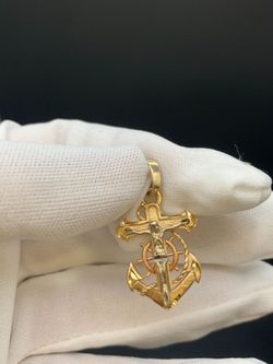 1.25" Tri gold anchor #35162