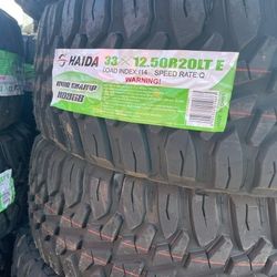 LT 33/1250/20 MT NEW TIRES 