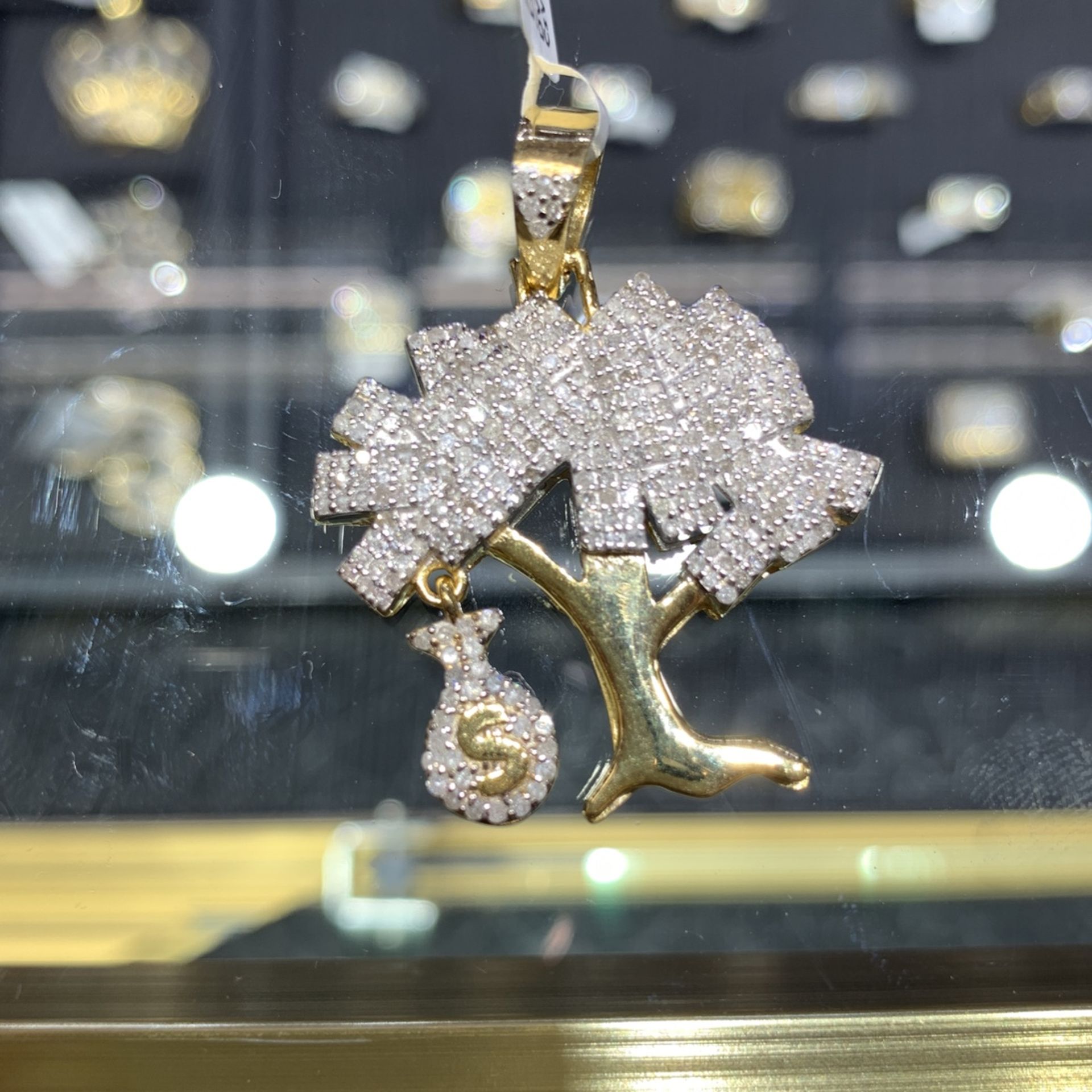 10k Solid GOLD and All Natural Diamonds - Main Image