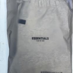Essential shorts gray size small