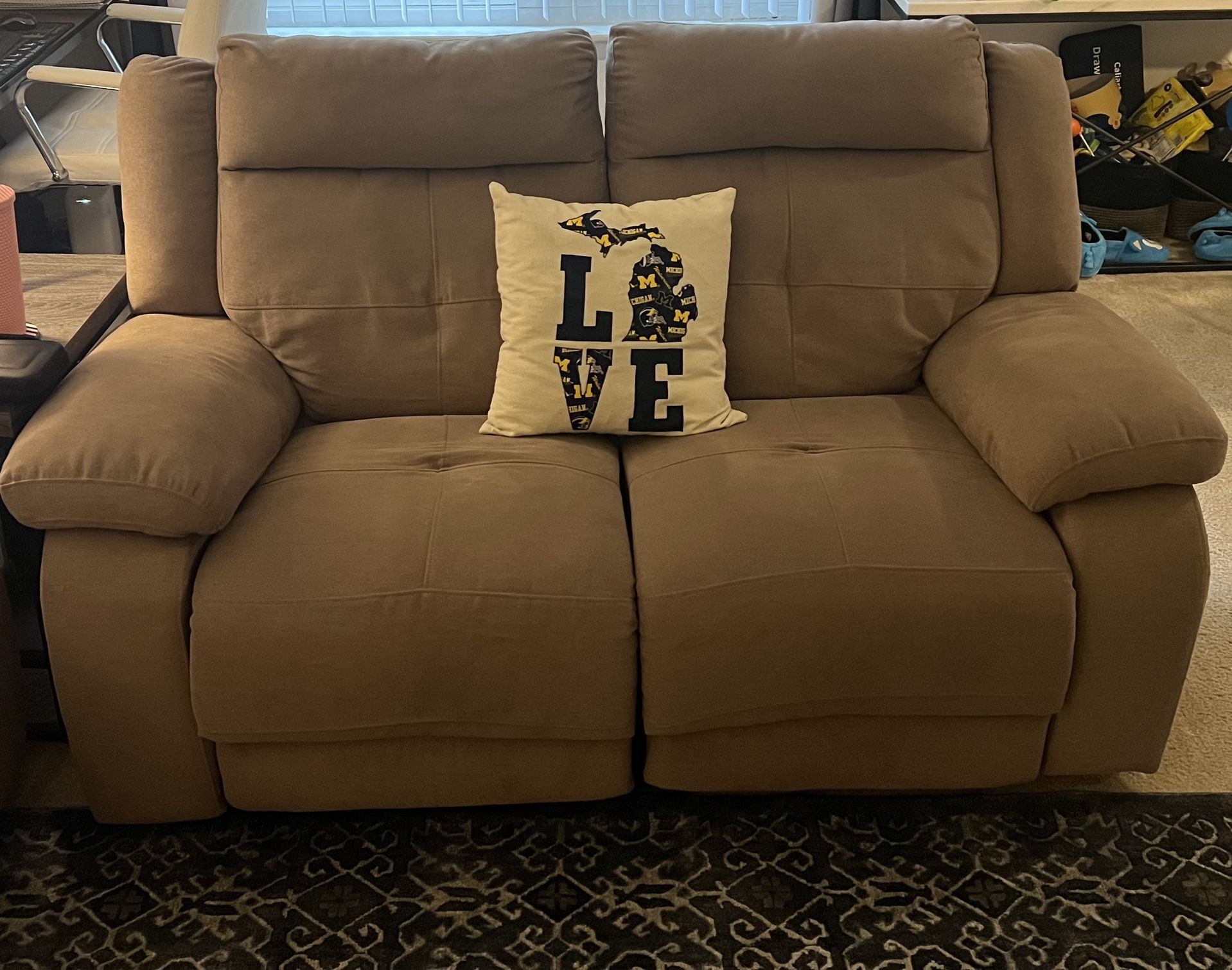 Reclining Couch And Loveseat