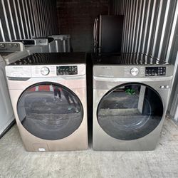For sale a set of samsung washing machine and dryer year 2022 with 2 months warranty, delivery available Price 680 