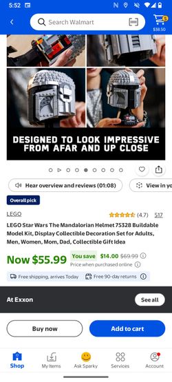 Lego Star wars mandolorian helmet