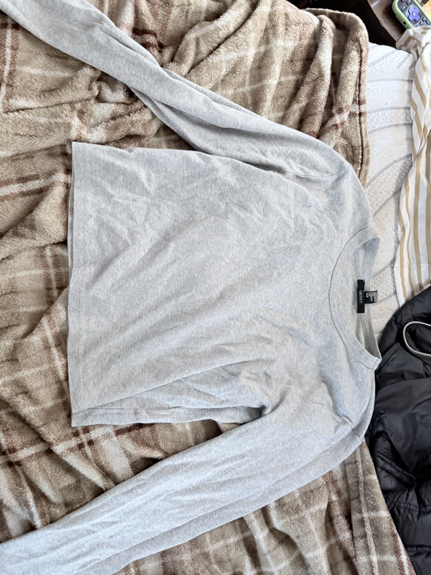 Long sleeve Crop Top