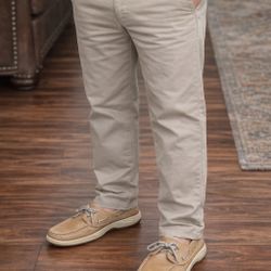 SPERRY TOP SIDER Men’s Size 10.5M Lanyard Tan Casual Boat DeckShoes 