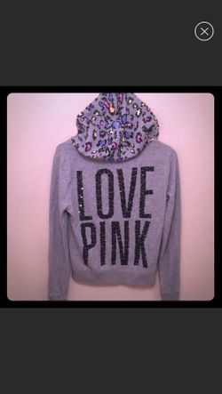 Victoria's Secret PINK RARE BLING HOODIE