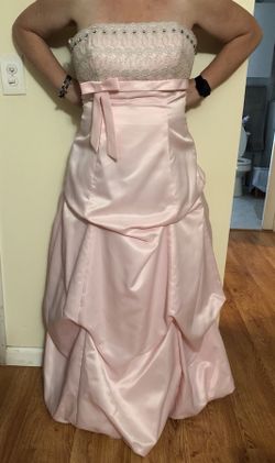 Pink prom dress