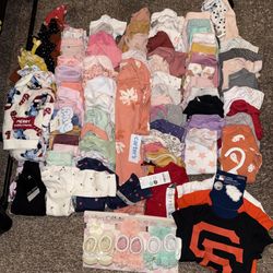 Girls Size Newborn To 0/3 Months 