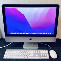 Apple iMac Slim 4K Retina 21.5” 2019 A2116 16GB 1.03TB Fusion Core i7 3.2GHz With Keyboard & Mouse Grade B
