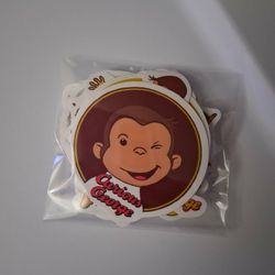Curious George 30 Piece Stickers 