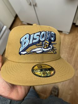Topperz Exclusive Wheat Glacier Bisons Fitted