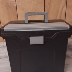 Black File Box