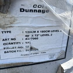 Plastic Bags / Cord straps 48x72