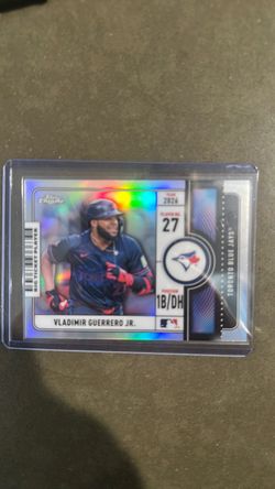 Vladimir Guerrero Jr. 2026 Topps Chrome Big Ticket Player Card