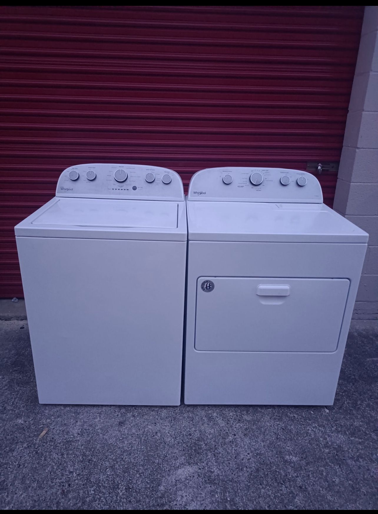 Washer And Dryer