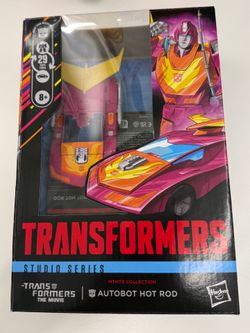 Transformers Studio Series 86 Hot Rod The Movie Version Complete
