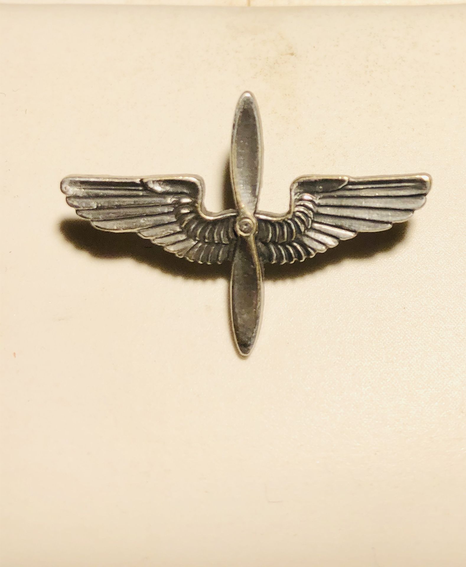 Antique Military Lapel Pin