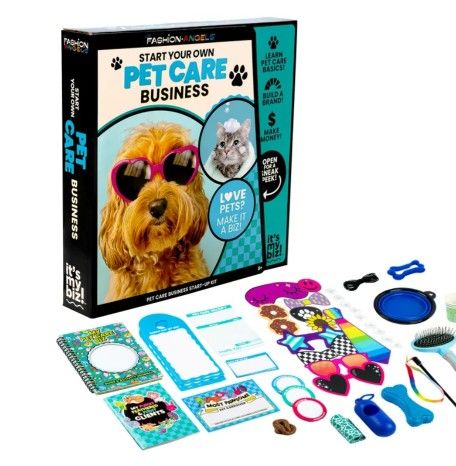 Fashion Angels It's My Biz Pet Care Business Kit