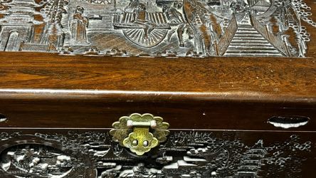 Antique Wood Chinese Storage Chest