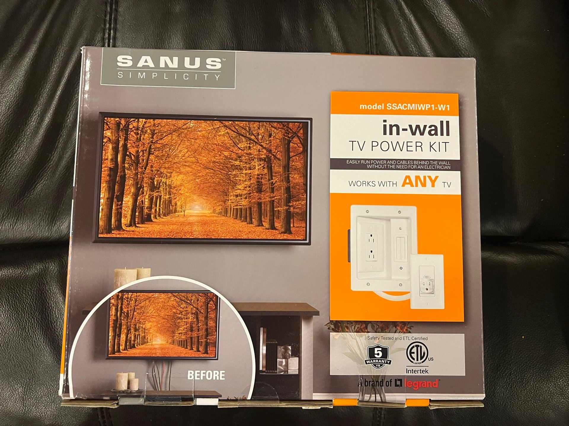 Sansus In-Wall TV Power Kit