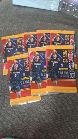 2022-23 Panini NBA Hoops Basketball 7 Sealed Packs Paolo Banchero 35 Cards