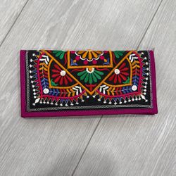 Handmade Embroidered Clutch