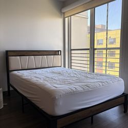 Full Modern Bed Frame 