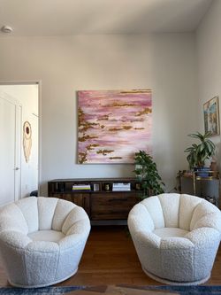 Marshmallow Arm Chairs Set of 2