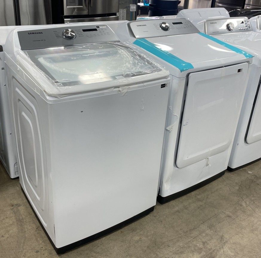 Samsung Top Load Washer And Dryer Set V4E4V