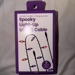 Spooky Light Up Charger USB-C 