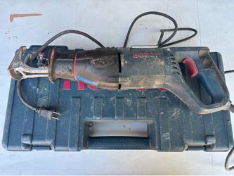 Bosch Heavy Duty Corded Reciprocating Saw Sawzall + Case