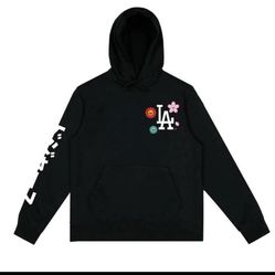 TAKASHI MURAKAMI DODGER HOODIE BLACK