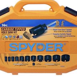 SPYDER 14-piece saw kit