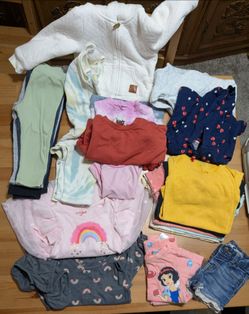 12 months - Girls Toddler Clothing Bundle Mixed Lot