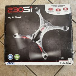 Heli-Max 230Si QuadCopter Drone w/Video Camera (5.7" rotors) HMXE0846