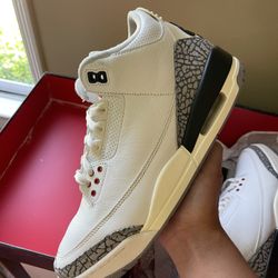 Jordan 3 White Cement Reimagined size 9.5