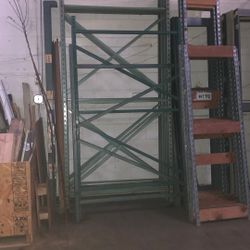 Assorted Industrial Shelving 