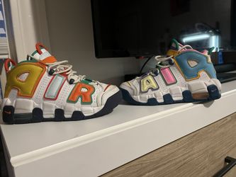 nike uptempo size 4 40$