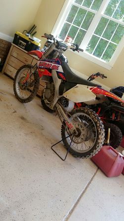 Race ready Honda CR125R