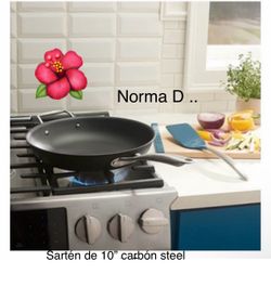 Sartén de 10” Carbón Steel Nuevo en su caja 🌺 princess house 🌺