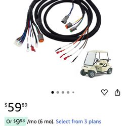 Club Car DS Golf Cart Control Wiring Harness for Club Car DS-Black 48V 250A DC Controller #1510A-520