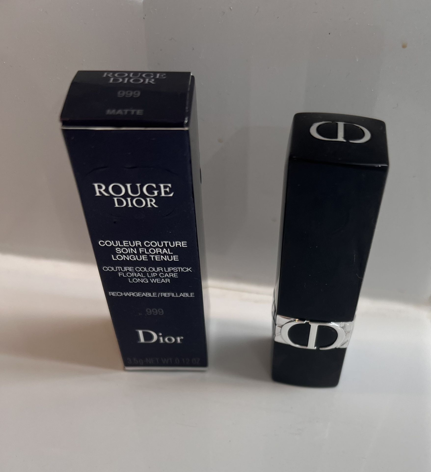 ROUGE DIOR Refillable lipstick with finishes matte,