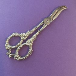 Gould Silver Co Sterling Silver Grape Shears 