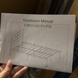 Black Full/Queen Bed Fame